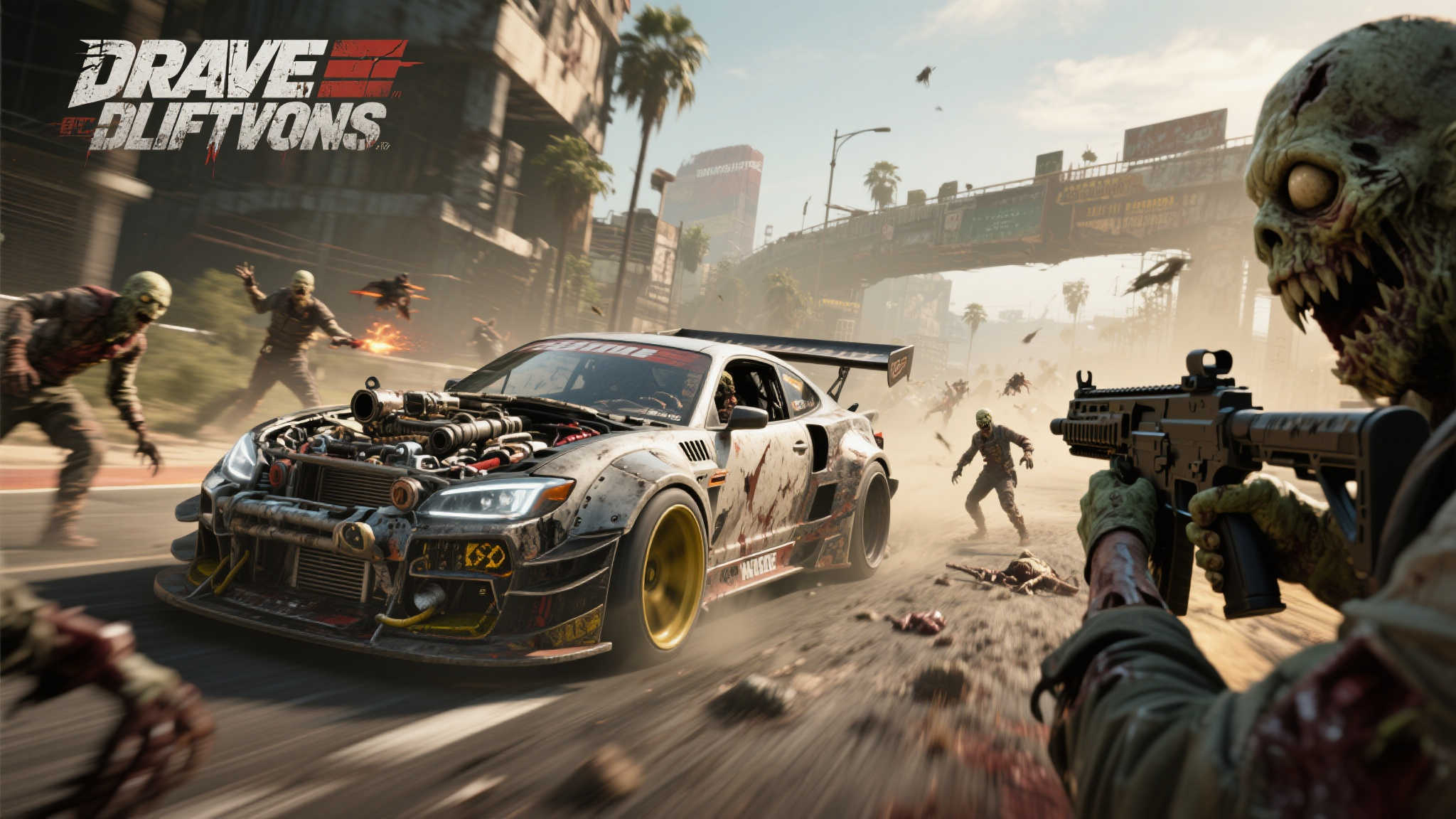 《驾驶地平线》热潮涌动!自由改装赛车+激战僵尸群 《驾驶地平线》热潮涌动!自由改装赛车+激战僵尸群