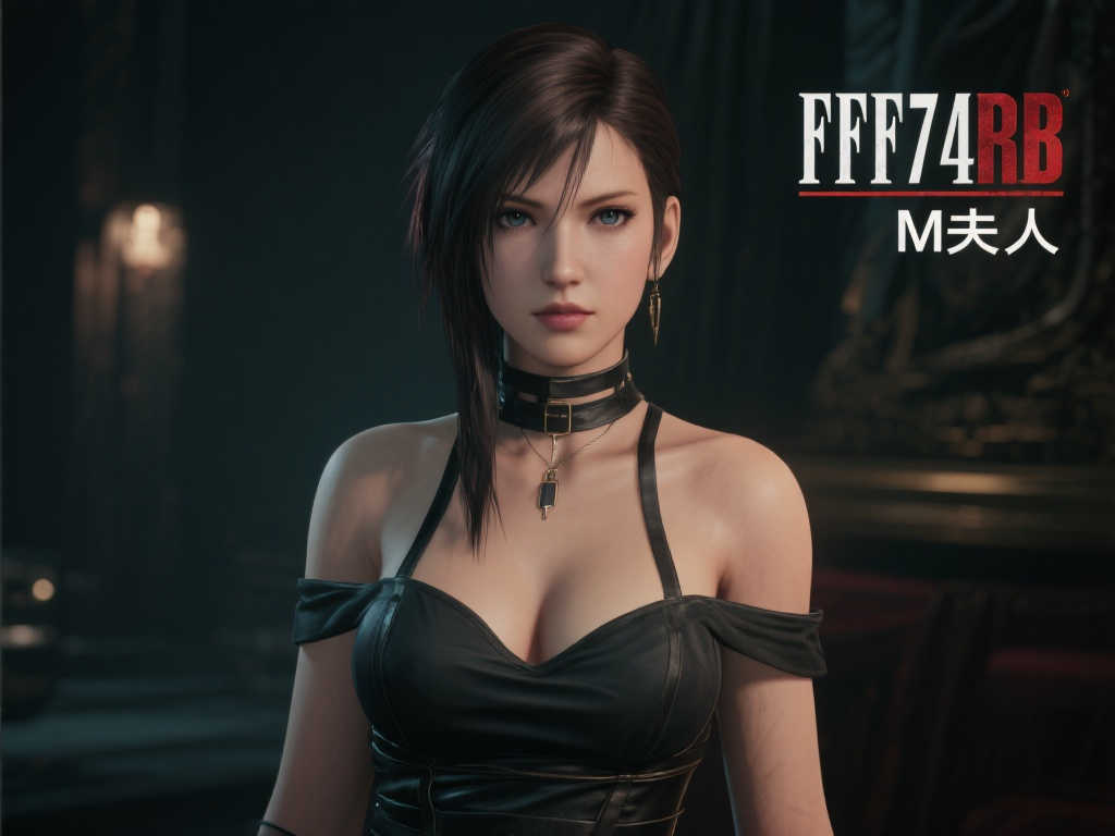 《FF7RB》蒂法化身M夫人：香肩微露，尽显成熟魅力！